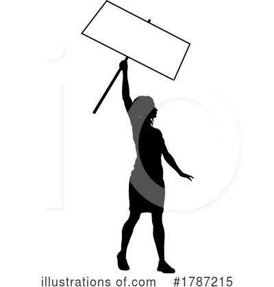 Royalty-Free (RF) Protest Clipart Illustration by AtStockIllustration - Stock Sample #1787215