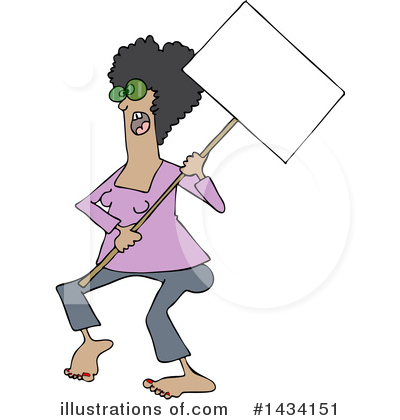 Protester Clipart #1434151 by djart