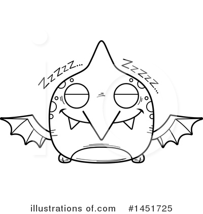 Royalty-Free (RF) Pterodactyl Clipart Illustration by Cory Thoman - Stock Sample #1451725