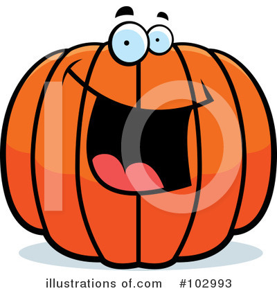 Royalty-Free (RF) Pumpkin Clipart Illustration by Cory Thoman - Stock Sample #102993