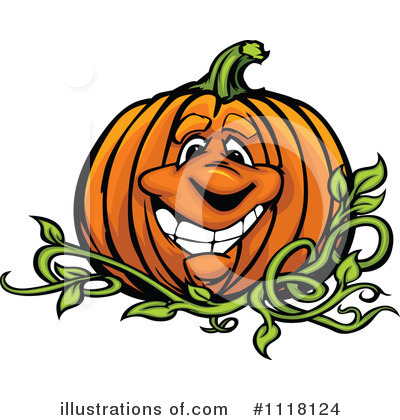 Pumpkin Clipart #1118124 by Chromaco