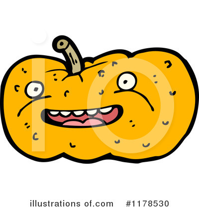 Royalty-Free (RF) Pumpkin Clipart Illustration by lineartestpilot - Stock Sample #1178530