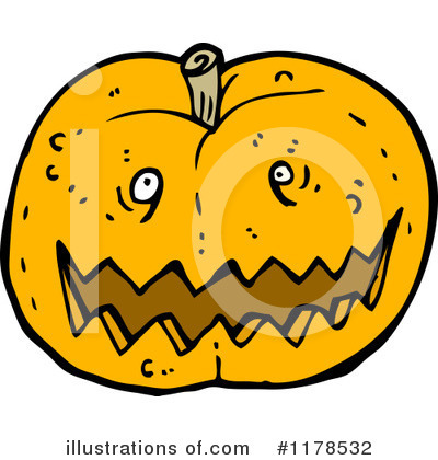 Royalty-Free (RF) Pumpkin Clipart Illustration by lineartestpilot - Stock Sample #1178532