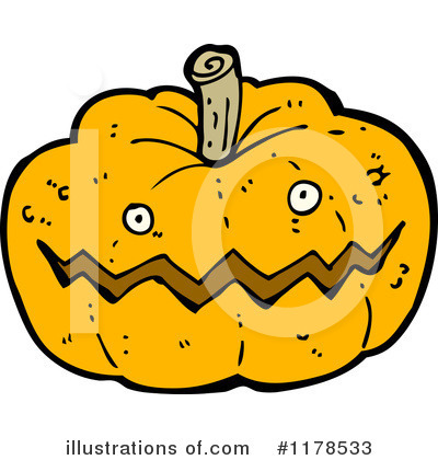 Royalty-Free (RF) Pumpkin Clipart Illustration by lineartestpilot - Stock Sample #1178533