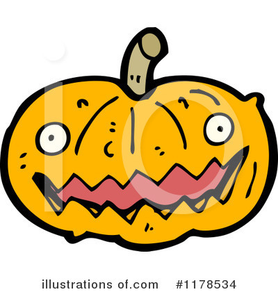 Royalty-Free (RF) Pumpkin Clipart Illustration by lineartestpilot - Stock Sample #1178534