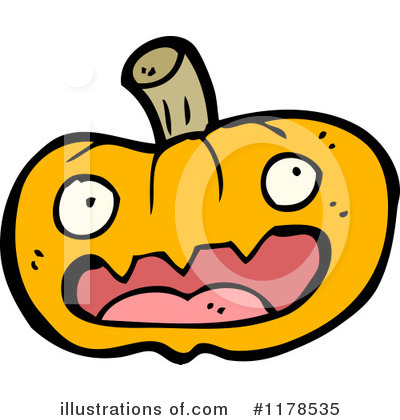 Royalty-Free (RF) Pumpkin Clipart Illustration by lineartestpilot - Stock Sample #1178535