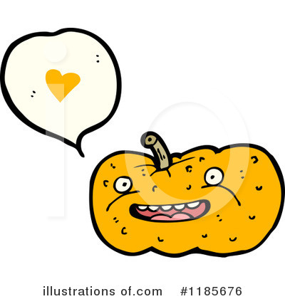 Royalty-Free (RF) Pumpkin Clipart Illustration by lineartestpilot - Stock Sample #1185676