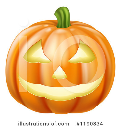 Royalty-Free (RF) Pumpkin Clipart Illustration by AtStockIllustration - Stock Sample #1190834