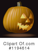 Pumpkin Clipart #1194614 by dero