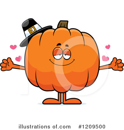 Royalty-Free (RF) Pumpkin Clipart Illustration by Cory Thoman - Stock Sample #1209500