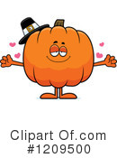 Pumpkin Clipart #1209500 by Cory Thoman