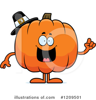 Royalty-Free (RF) Pumpkin Clipart Illustration by Cory Thoman - Stock Sample #1209501