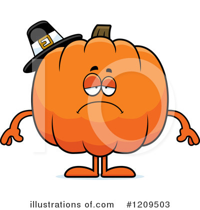 Royalty-Free (RF) Pumpkin Clipart Illustration by Cory Thoman - Stock Sample #1209503