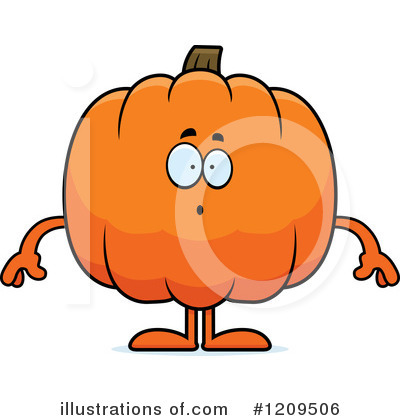 Royalty-Free (RF) Pumpkin Clipart Illustration by Cory Thoman - Stock Sample #1209506