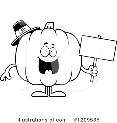 Royalty-Free (RF) Pumpkin Clipart Illustration by Cory Thoman - Stock Sample #1209535
