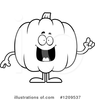 Royalty-Free (RF) Pumpkin Clipart Illustration by Cory Thoman - Stock Sample #1209537