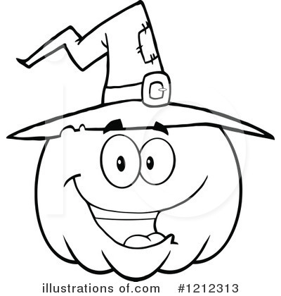 Royalty-Free (RF) Pumpkin Clipart Illustration by Hit Toon - Stock Sample #1212313