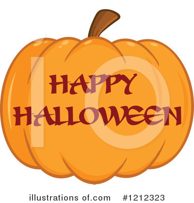 Royalty-Free (RF) Pumpkin Clipart Illustration by Hit Toon - Stock Sample #1212323