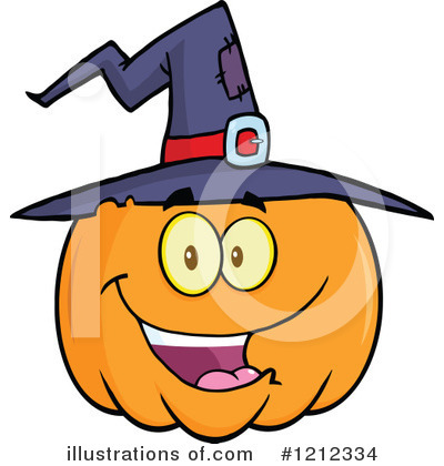 Royalty-Free (RF) Pumpkin Clipart Illustration by Hit Toon - Stock Sample #1212334