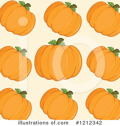 Royalty-Free (RF) Pumpkin Clipart Illustration by Hit Toon - Stock Sample #1212342