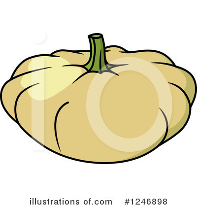 Royalty-Free (RF) Pumpkin Clipart Illustration by Vector Tradition SM - Stock Sample #1246898