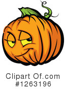 Pumpkin Clipart #1263196 by Chromaco
