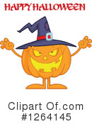 Pumpkin Clipart #1264145 by Hit Toon