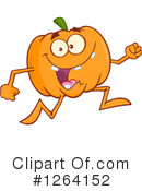 Pumpkin Clipart #1264152 by Hit Toon
