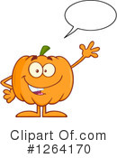 Pumpkin Clipart #1264170 by Hit Toon