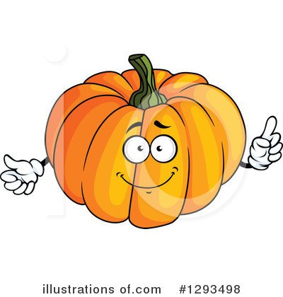 Royalty-Free (RF) Pumpkin Clipart Illustration by Vector Tradition SM - Stock Sample #1293498