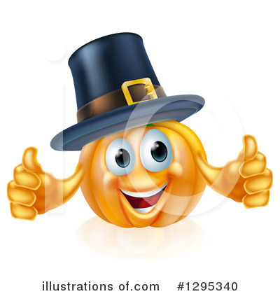 Royalty-Free (RF) Pumpkin Clipart Illustration by AtStockIllustration - Stock Sample #1295340