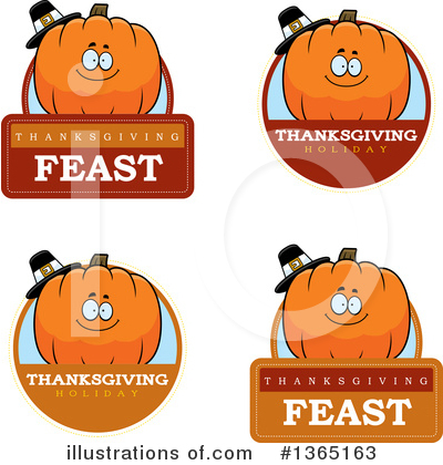 Royalty-Free (RF) Pumpkin Clipart Illustration by Cory Thoman - Stock Sample #1365163