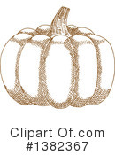 Pumpkin Clipart #1382367 by Vector Tradition SM