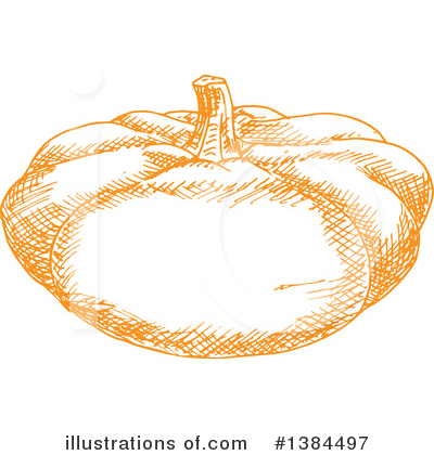 Royalty-Free (RF) Pumpkin Clipart Illustration by Vector Tradition SM - Stock Sample #1384497