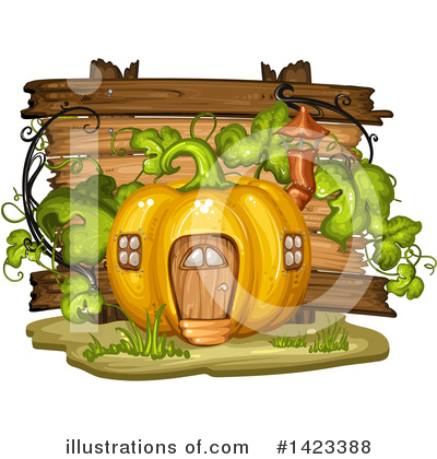 Royalty-Free (RF) Pumpkin Clipart Illustration by merlinul - Stock Sample #1423388