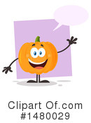 Pumpkin Clipart #1480029 by Hit Toon