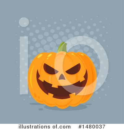 Royalty-Free (RF) Pumpkin Clipart Illustration by Hit Toon - Stock Sample #1480037