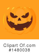 Pumpkin Clipart #1480038 by Hit Toon