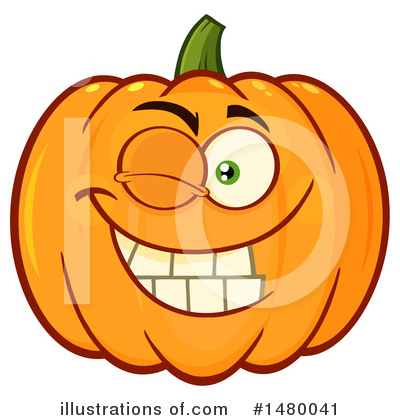 Royalty-Free (RF) Pumpkin Clipart Illustration by Hit Toon - Stock Sample #1480041