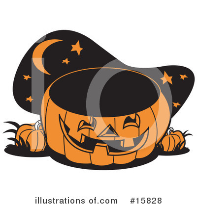 Royalty-Free (RF) Pumpkin Clipart Illustration by Andy Nortnik - Stock Sample #15828