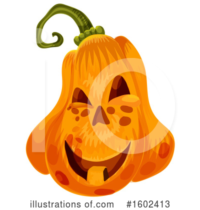 Royalty-Free (RF) Pumpkin Clipart Illustration by Vector Tradition SM - Stock Sample #1602413