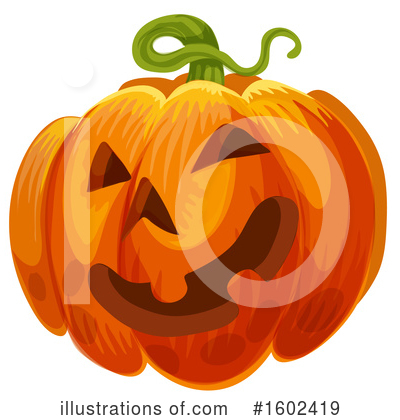 Royalty-Free (RF) Pumpkin Clipart Illustration by Vector Tradition SM - Stock Sample #1602419