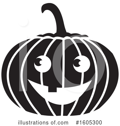 Royalty-Free (RF) Pumpkin Clipart Illustration by Johnny Sajem - Stock Sample #1605300