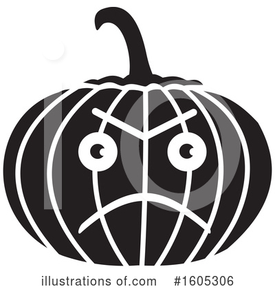 Royalty-Free (RF) Pumpkin Clipart Illustration by Johnny Sajem - Stock Sample #1605306