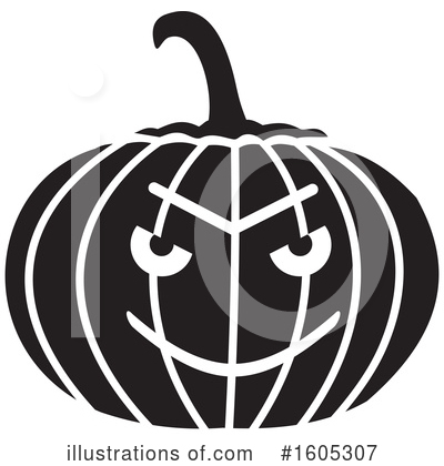 Royalty-Free (RF) Pumpkin Clipart Illustration by Johnny Sajem - Stock Sample #1605307