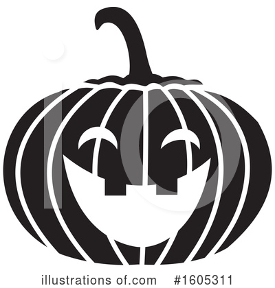 Royalty-Free (RF) Pumpkin Clipart Illustration by Johnny Sajem - Stock Sample #1605311