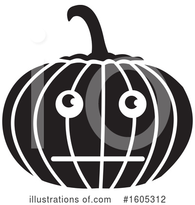 Royalty-Free (RF) Pumpkin Clipart Illustration by Johnny Sajem - Stock Sample #1605312