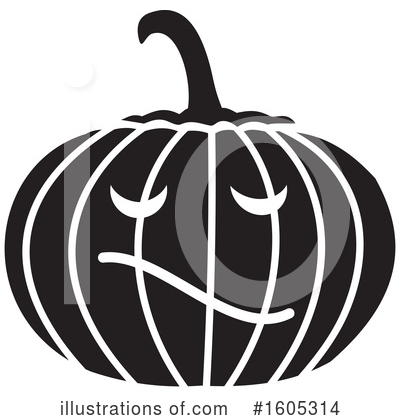 Royalty-Free (RF) Pumpkin Clipart Illustration by Johnny Sajem - Stock Sample #1605314