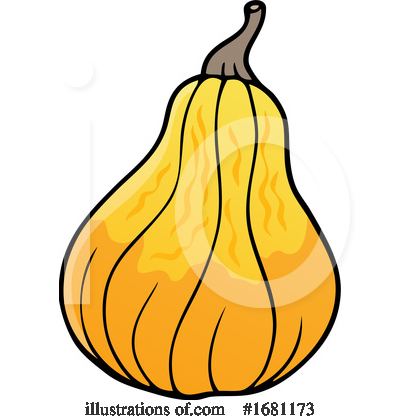 Royalty-Free (RF) Pumpkin Clipart Illustration by visekart - Stock Sample #1681173