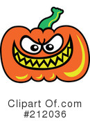 Pumpkin Clipart #212036 by Zooco